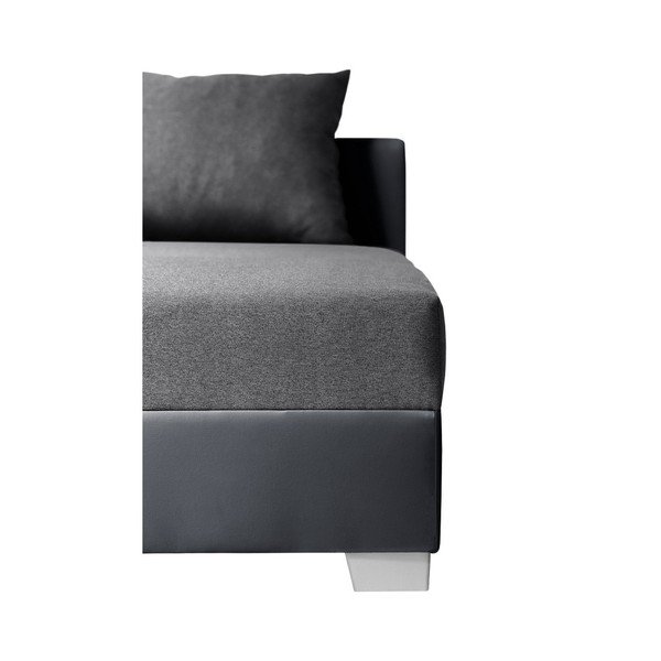 Antracitově šedá rohová pohovka s lůžkem na pravé straně INTERIEUR DE FAMILLE PARIS Aventure-image-2