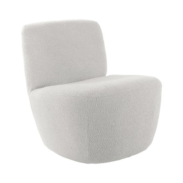 Valge bukleekangast tugitool Ada - Leitmotiv