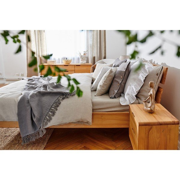 Kahekordne voodi pöögipuust 180x200 cm Greg 2 - The Beds-image-1