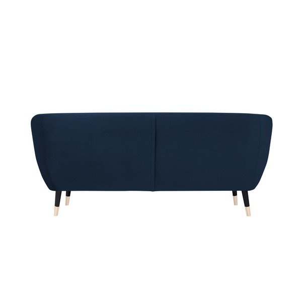 Tmavě modrá pohovka s černými nohami Mazzini Sofas Benito, 188 cm-image-4