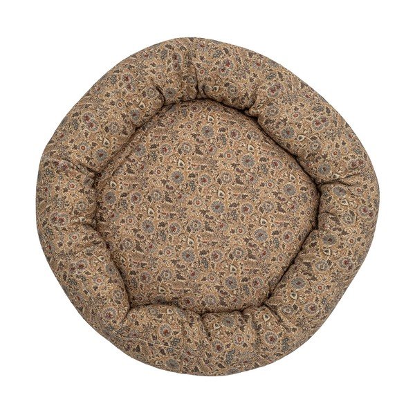Pruun puuvillane koeravoodi ø 60 cm Vittoria - Bloomingville-image-2