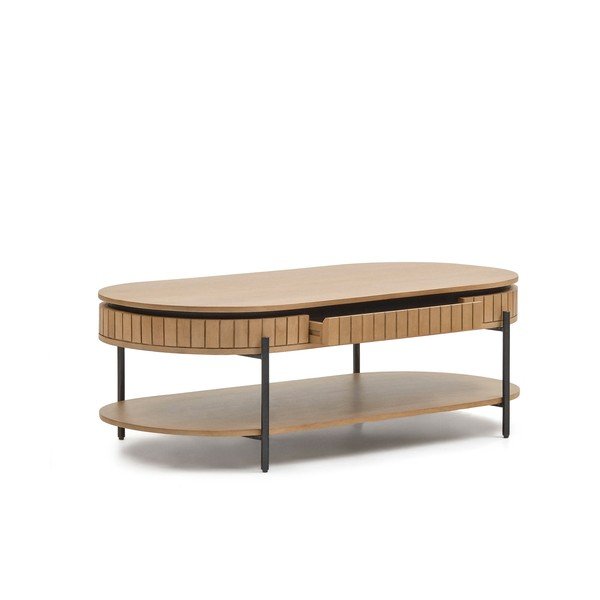 Kohvilaud mangopuust 130x65 cm Licia - Kave Home-image-4