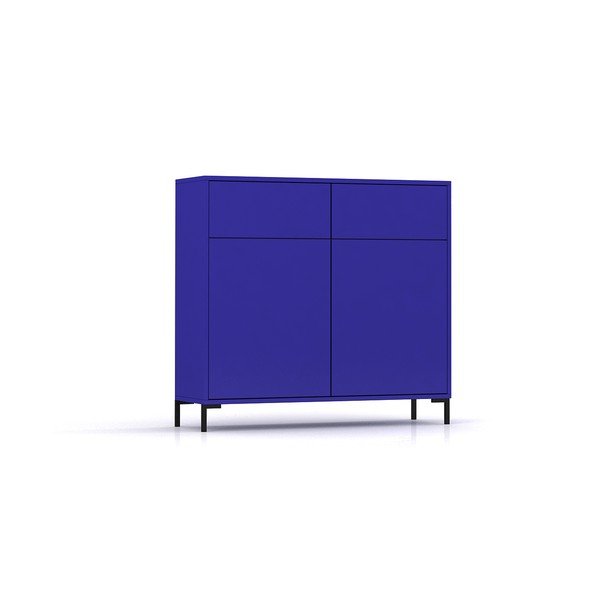 Sinine madal kummut 90x84 cm Wilson - Really Nice Things-image-2