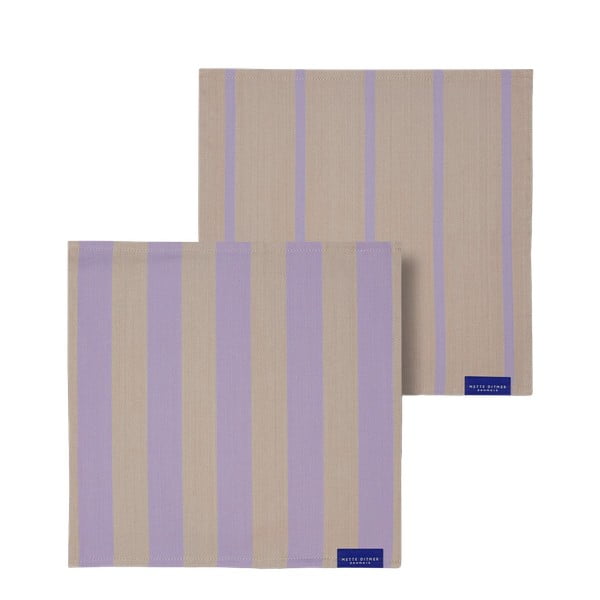 Tekstiilist salvrätikud 2 tk komplektis Stripes - Mette Ditmer Denmark