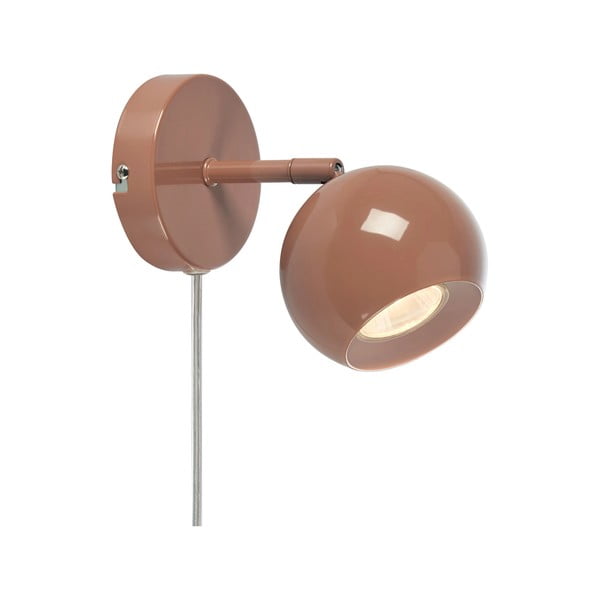 Pruun seinavalgusti pistikupesale Pop - Markslöjd