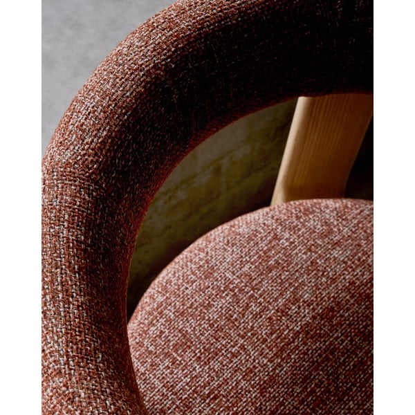 Punane tuhkpuidust söögitool Granite - Kave Home-image-2