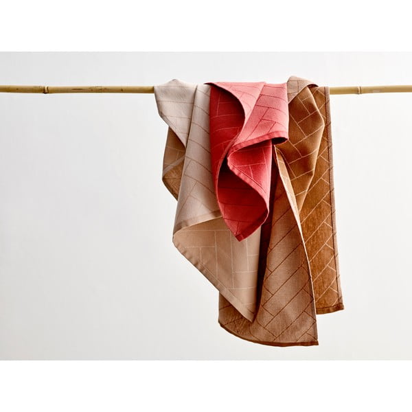 Beež puuvillane köögirätik , 50 x 70 cm Tiles - Södahl-image-1