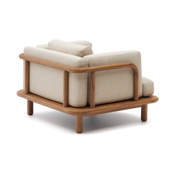 Beež puidust aiatool Turqueta - Kave Home-image-4