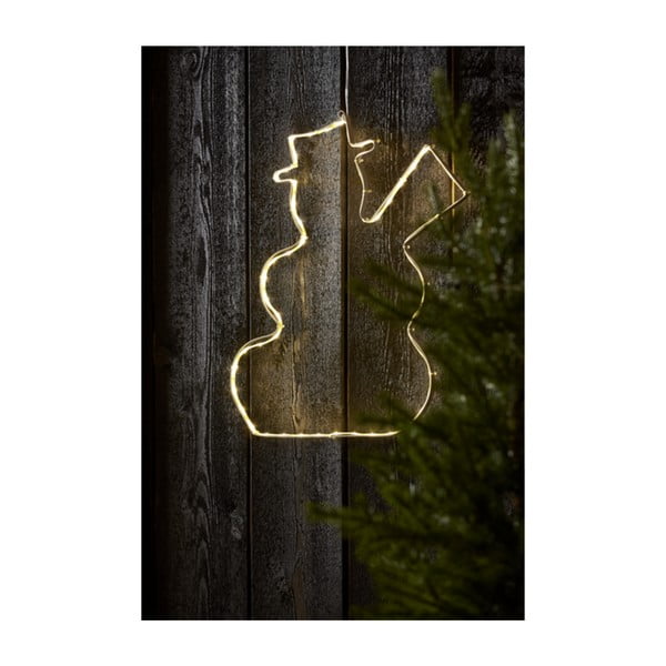 Riputatav LED-dekoratsioon Lumiwall Snowman, kõrgus 50 cm - Star Trading-image-1
