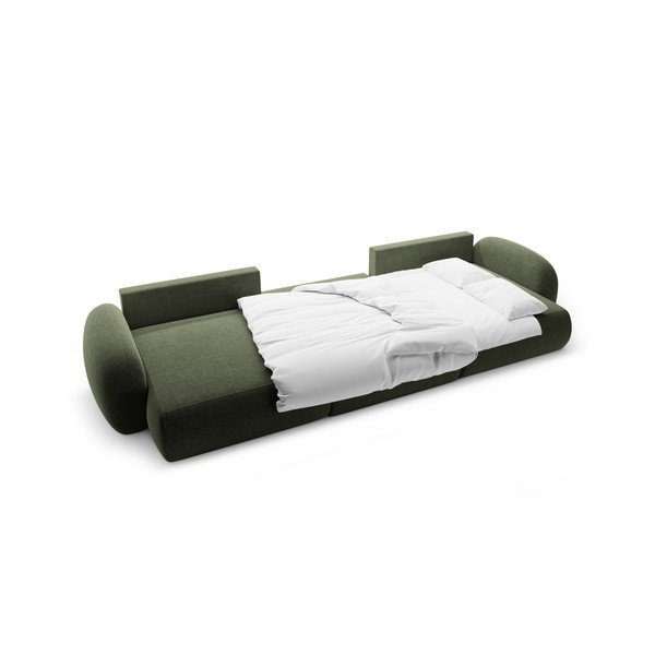  Roheline sametist lahtikäiv hoiuruumiga nurgadiivan (U-kujuline) Tonale – Cosmopolitan Design-image-3