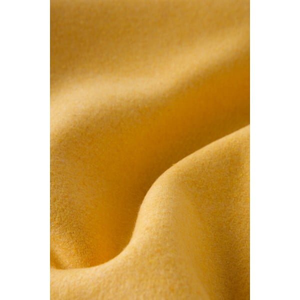 Kollane ruuduline puuvillane alusmaterjal, 140 x 180 cm Plain - Euromant-image-3