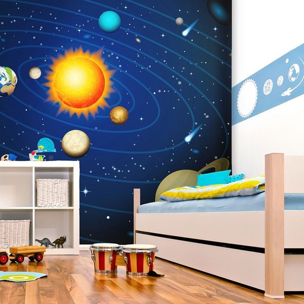 Suureformaadiline tapeet , 200 x 154 cm Solar System - Artgeist-image-1