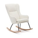 Valge bukleekangast kiiktool Maustin - Kave Home