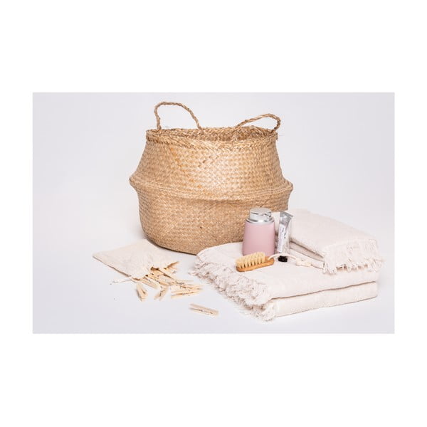 Komplektis 2 kreemjat rätikut ja 2 vannirätikut 100% puuvillast, 50 x 90 + 70 x 140 cm. - Bonami Selection-image-3