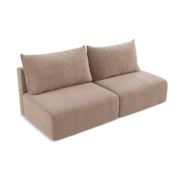 Helepruun diivanvoodi koos panipaigaga 216 cm Kalena - Makamii-image-2