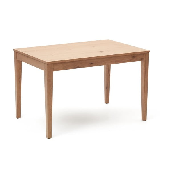 Pikendatav söögilaud tammespoonist pealispinnaga 80x120 cm Yain - Kave Home