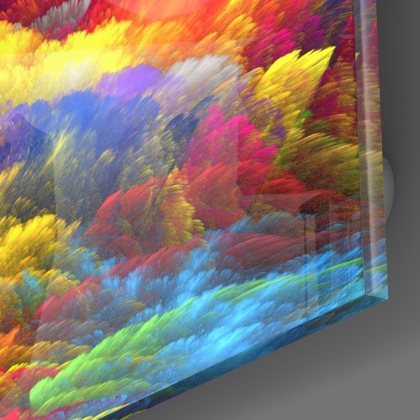 Klaasimaal, 40 x 40 cm Color Burst - Insigne-image-2