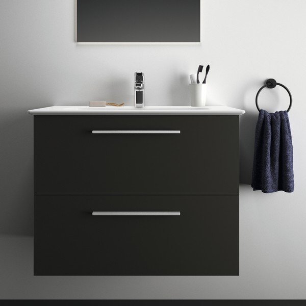 Antratsiitne rippuv valamukapp 80x63 cm i.Life A - Ideal Standard-image-1