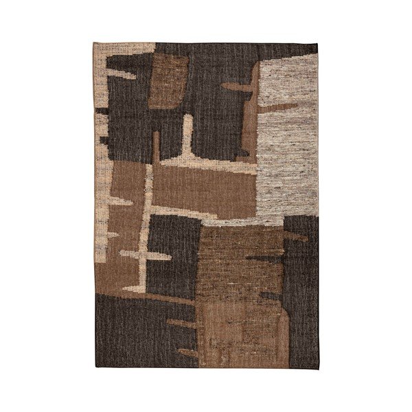 Pruun villane vaip 160x230 cm Briton – Dutchbone