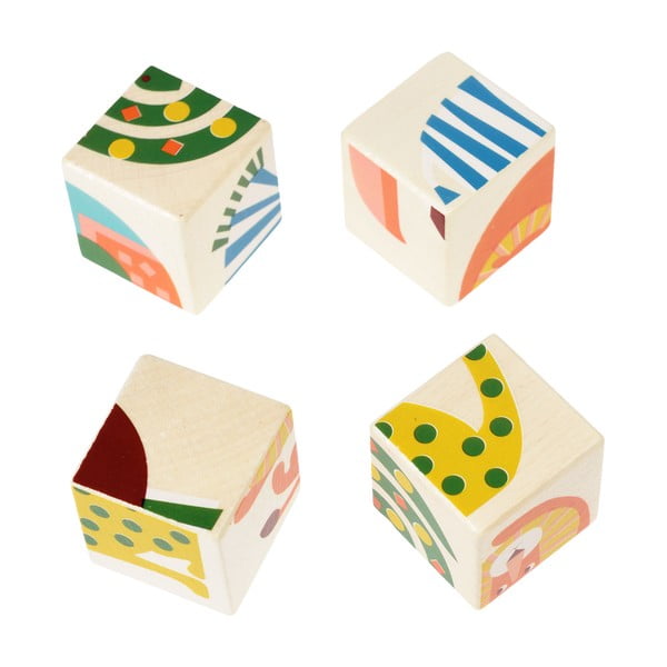 Puidust klotsid Wild Wonders - Rex London-image-2