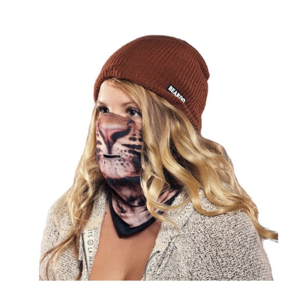 Lyžařská maska Beardo Leopard-image-4