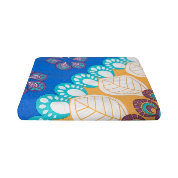 Modrá plážová deka Sun & Surf Mandala Marga-image-1