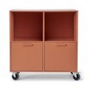 Telliskivipunane mobiilne kapp Keep by Hammel - Hammel Furniture