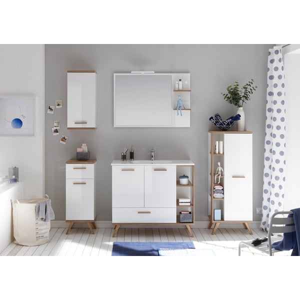 Riiulitega seinapeegel 100x75 cm Set 923 - Pelipal-image-3