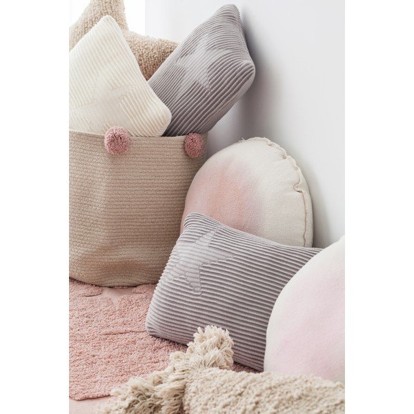 Kreem riidest laste mänguasjakorv ø 30x30 cm Bubbly - Lorena Canals-image-2