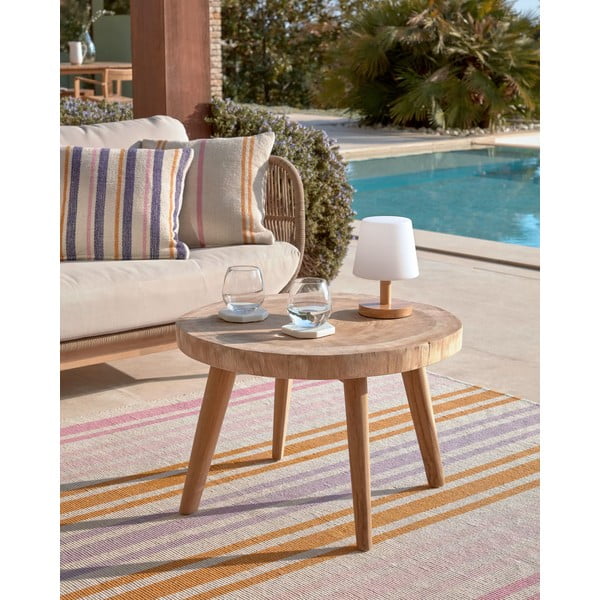 Dimmerdatav LED laualamp naturaalses värvitoonis (kõrgus 22 cm) Ambar - Kave Home-image-1