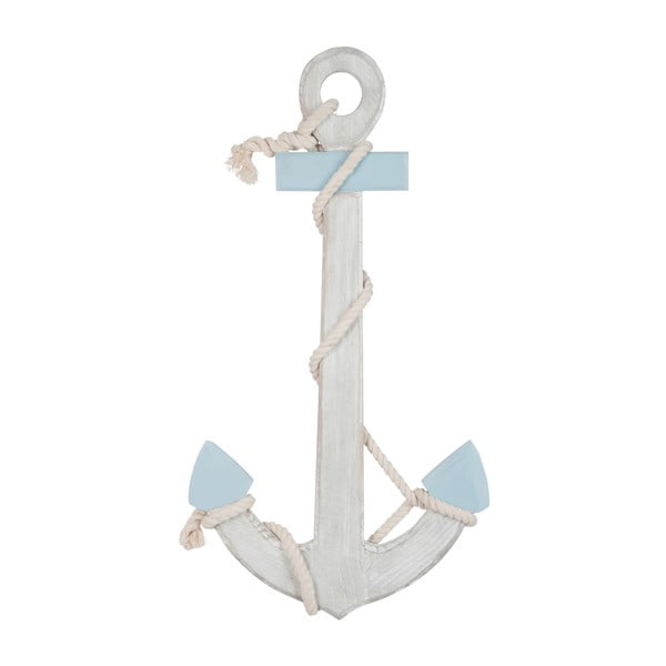 Dekorace Anchor Blue, 70x37x5 cm