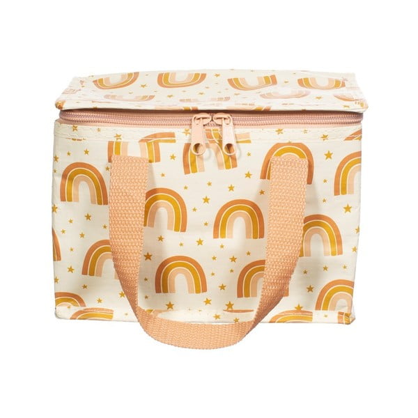 Oranž ja roosa toidu termokott Earth Rainbow - Sass & Belle-image-3