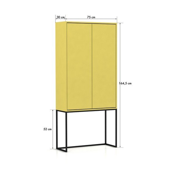 Kollane kapp 75x164,5 cm Lennon - Really Nice Things-image-3