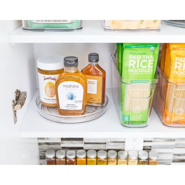 Pöörlev plastikust maitseainete organiseerija ø 23 cm Linus – iDesign-image-1