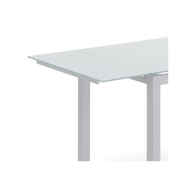 Kokkupandav söögilaud klaasist lauaplaadiga 70x110 cm Fast - Tomasucci-image-3