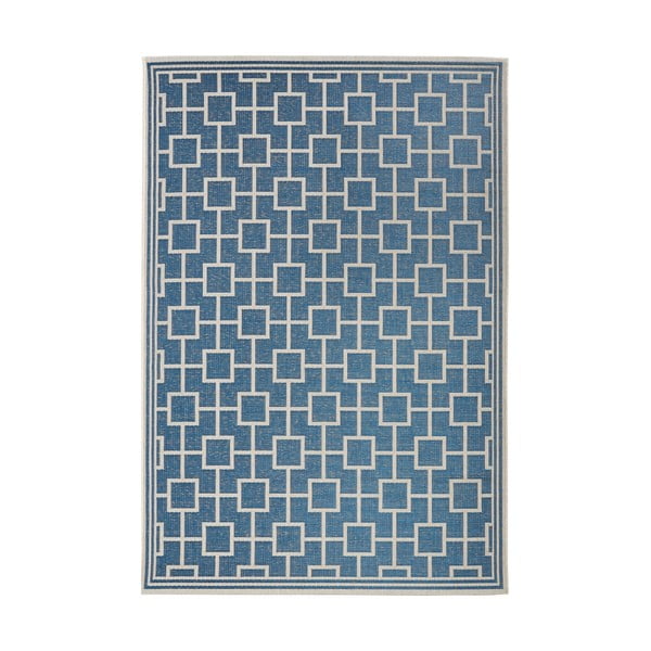 Modrý koberec vhodný i na ven NORTHRUGS Botany, 160 x 230 cm