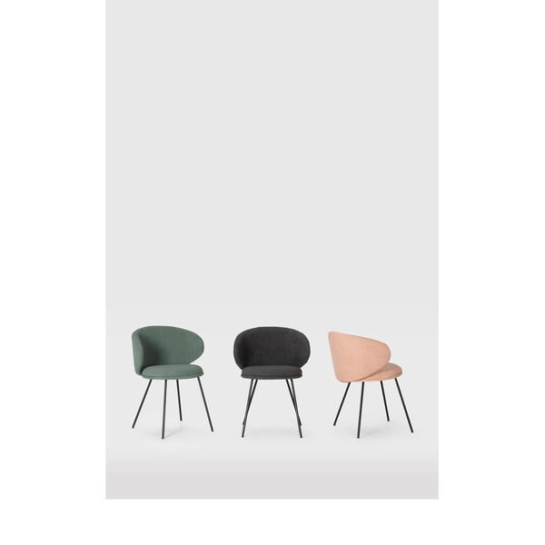 Heleroosad söögitoolid 2tk komplektis Rush - Marckeric-image-1