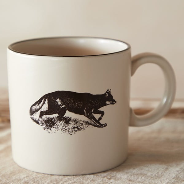 Beež-mustad kivikeraamikast kruusid 4tk komplektis 350 ml Elements - Costa Nova-image-2