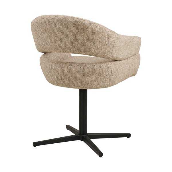 Beež polsterdatud söögitool käetugedega Dover - House Nordic-image-4