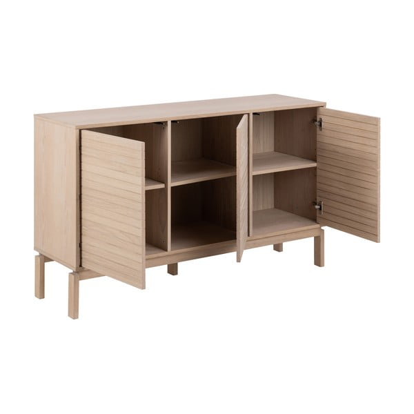 Tammedekooriga madal kummut 135x80 cm Linley - Actona-image-3