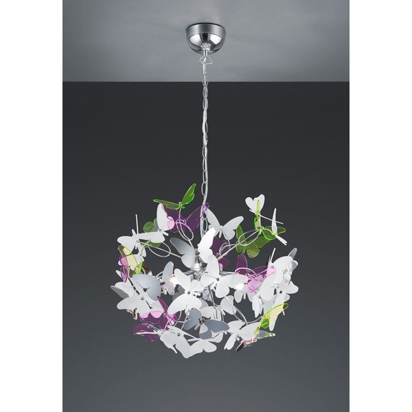 Laste valgusti plastikust varjuga ø 50 cm Butterfly - Reality-image-3