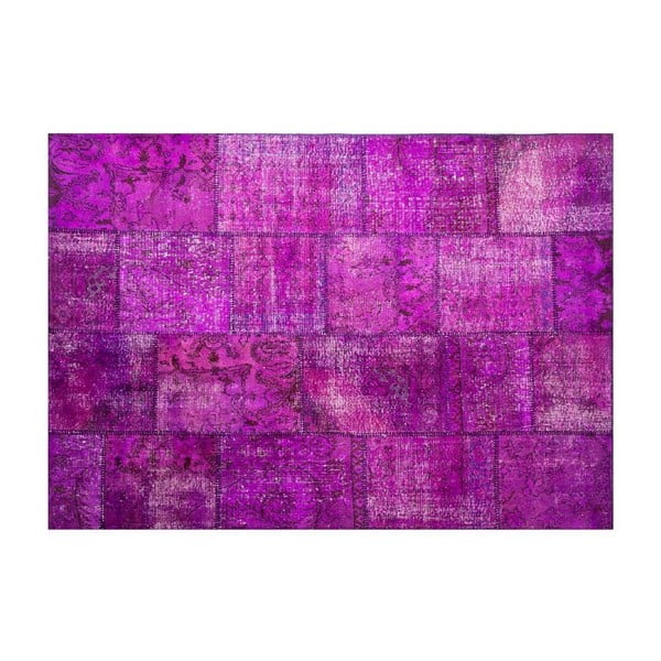 Vlněný koberec Allmode Violet, 200x140 cm