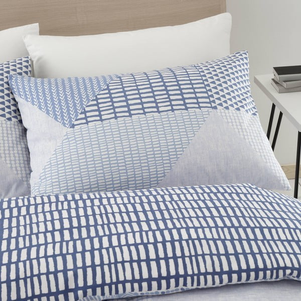 Sinine voodipesu 200x200 cm Larsson Geo - Catherine Lansfield-image-2