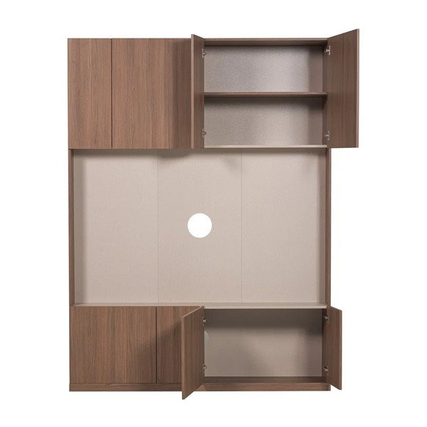 Modulaarne televiisor tumedas naturaalses värvitoonis 160x215 cm Build - WOOOD-image-4
