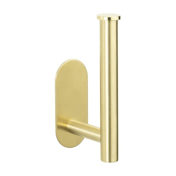 Isekinnitatav roostevabast terasest tualettpaberi hoidja Orea Gold - Wenko-image-3