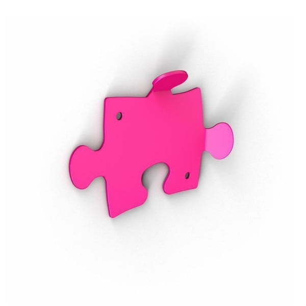 Růžové háčky Puzzle, 2 ks