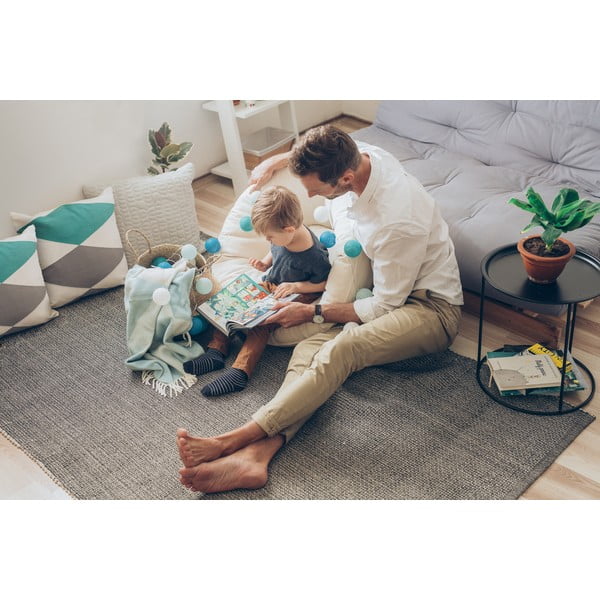 Türkiissinine akutoitega valguskett LED-pirnidega , 30 valgustit - LUKKA-image-1