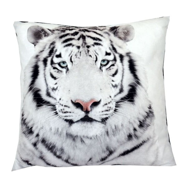 Polštář Animals White Tiger, 42x42 cm