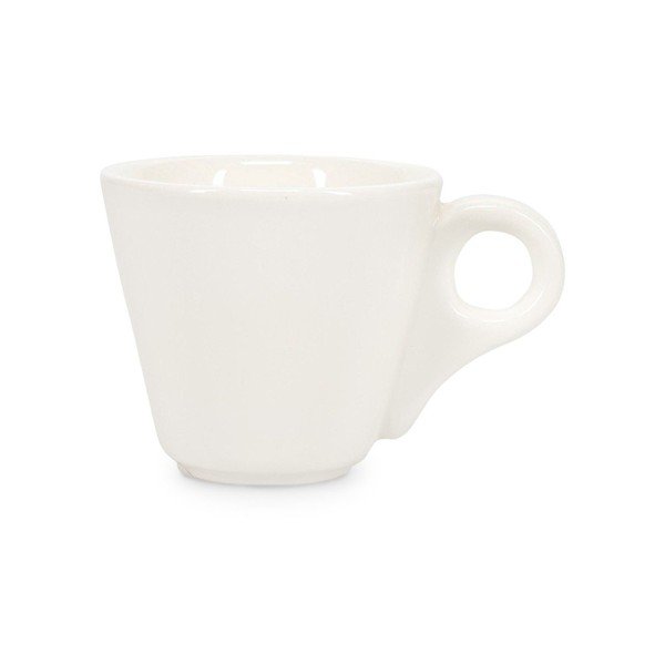 Valge portselanist espressotass 80 ml Barista - BonBistro