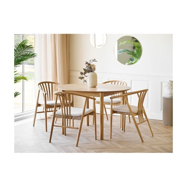 Tammepuidust käetugedega söögitool Agustin – House Nordic-image-4